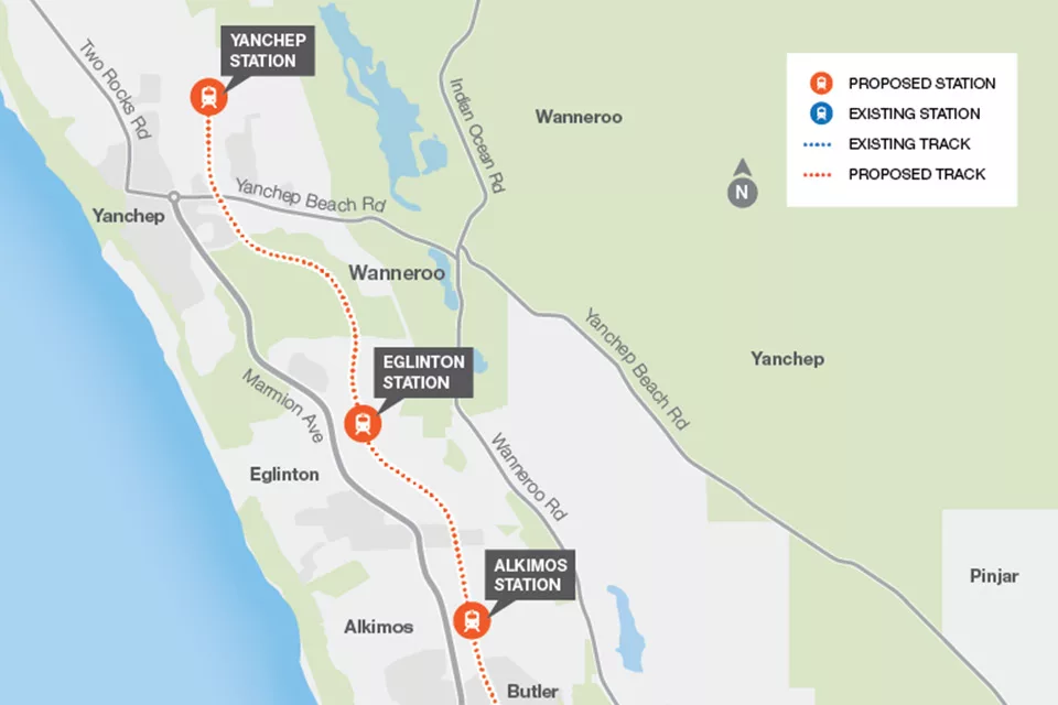 Yanchep Rail Extension is helping make the Yanchep lifestyle more accessible than ever Yanchep Rail Extension